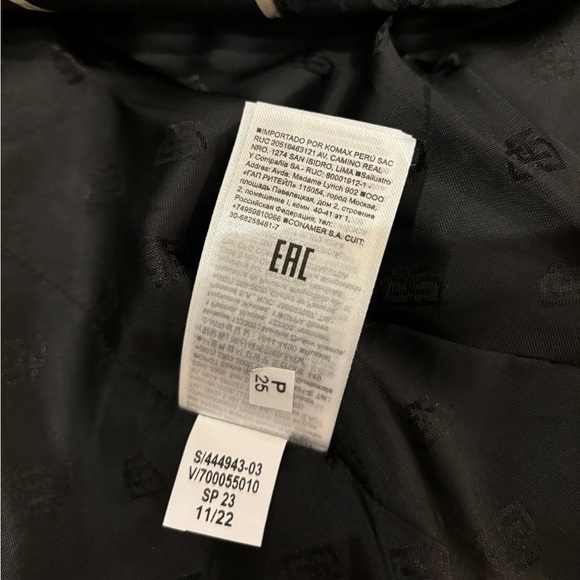 NWT - Banana Republic Black Siena Italian Wool Blazer - Size 12 - Picture 14 of 14